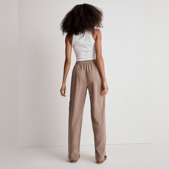 Madewell Straight Cargo Pants in Softdrape - Picture 4 of 4